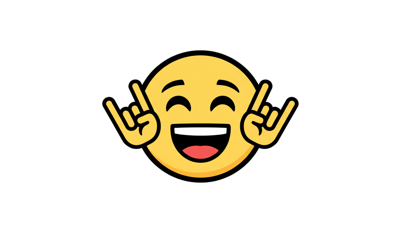 rock emoji png PNG transparent background