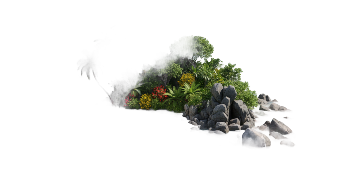 maniana island png PNG transparent background