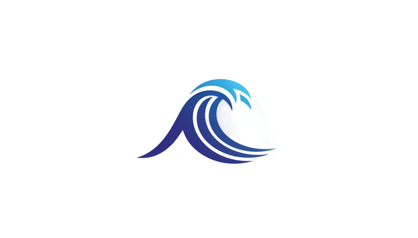 wave logo png PNG transparent background