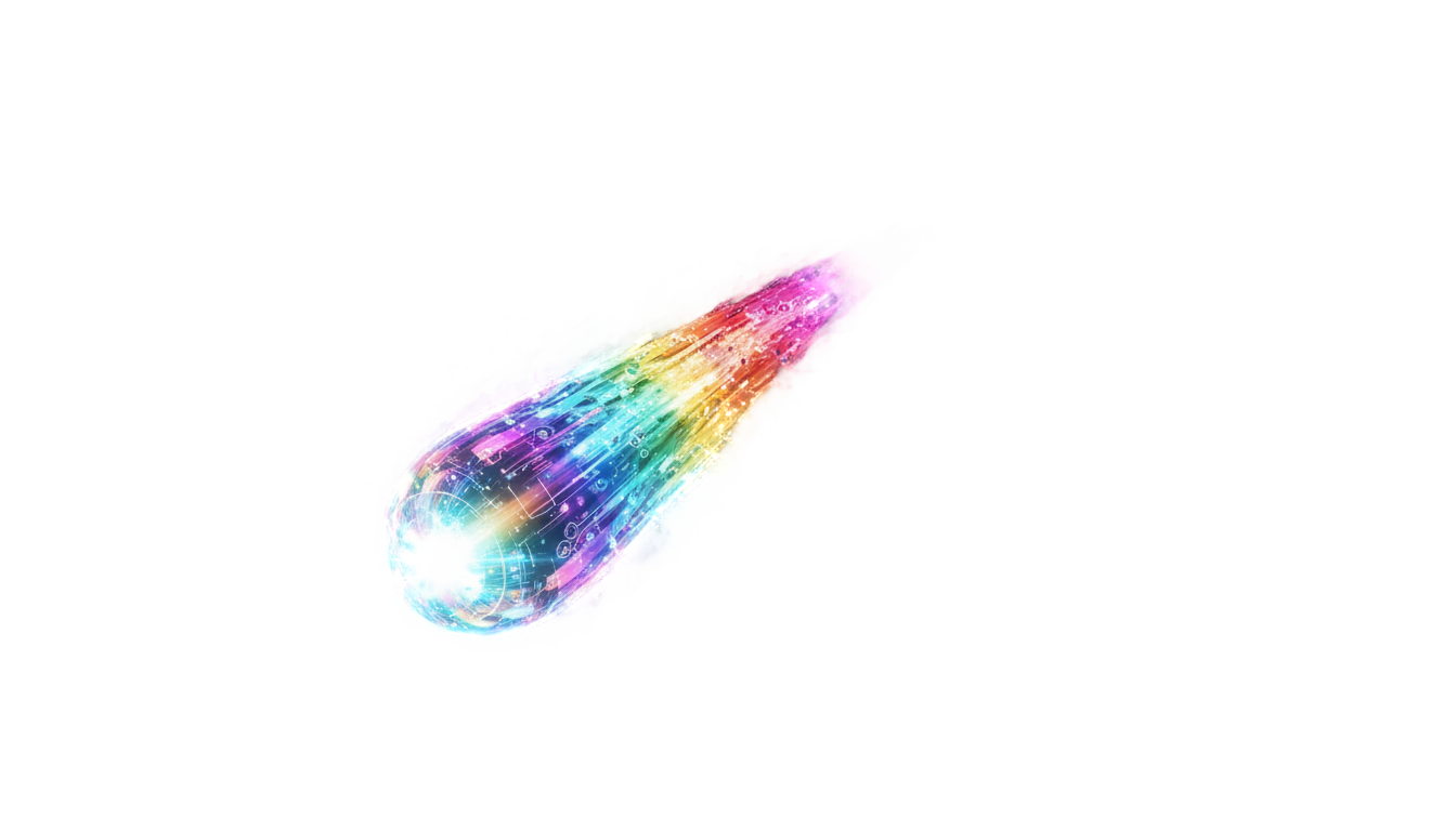 y2k shooting star png PNG transparent background