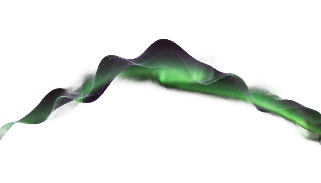 aurora light png PNG transparent background