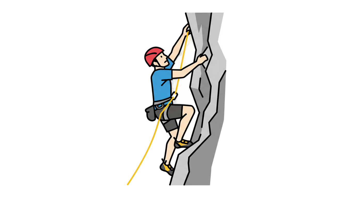 rock climbing icon png PNG transparent background