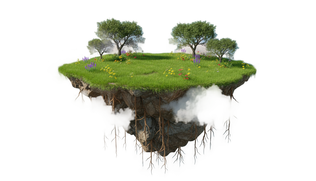 sky island png PNG transparent background