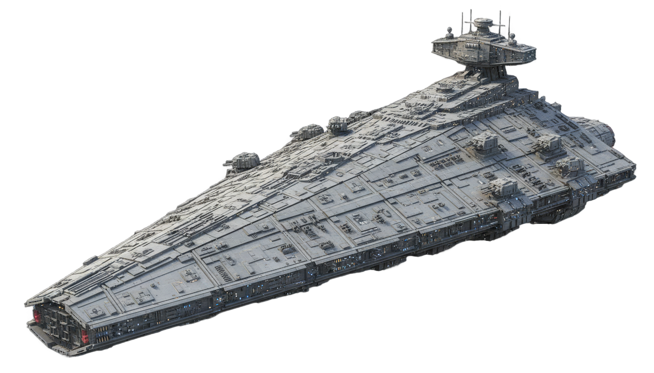 star destroyer png PNG transparent background