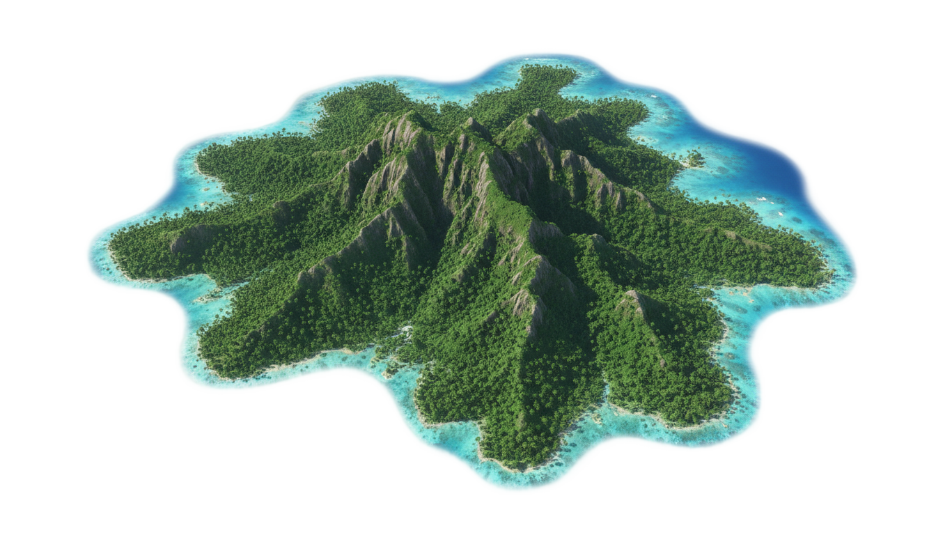 fergusson island png PNG transparent background