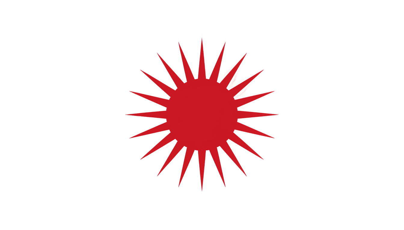 japanese rising sun png PNG transparent background