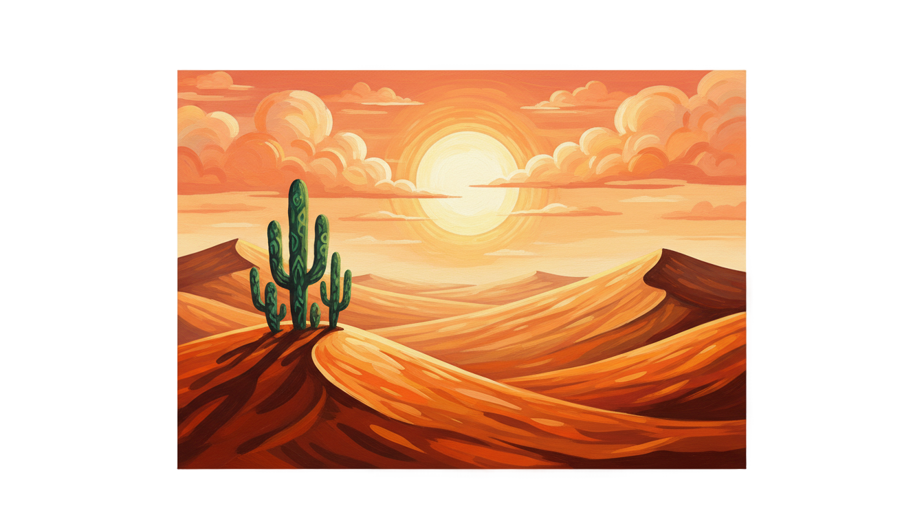desert cartoon png PNG transparent background