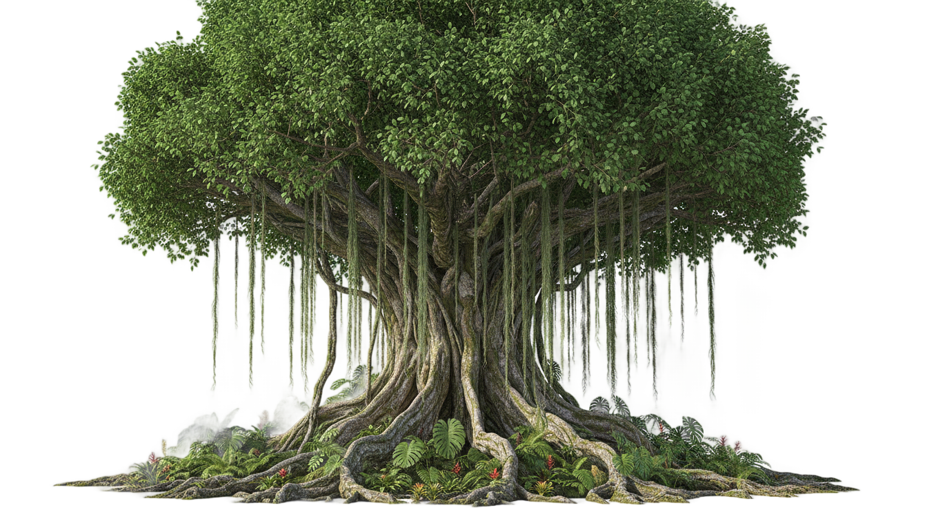 jungle tree png PNG transparent background