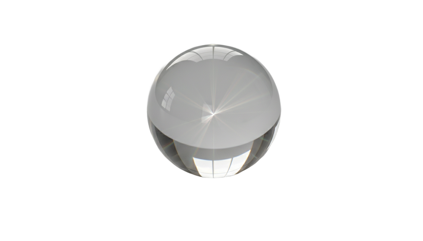crystal sphere png PNG transparent background