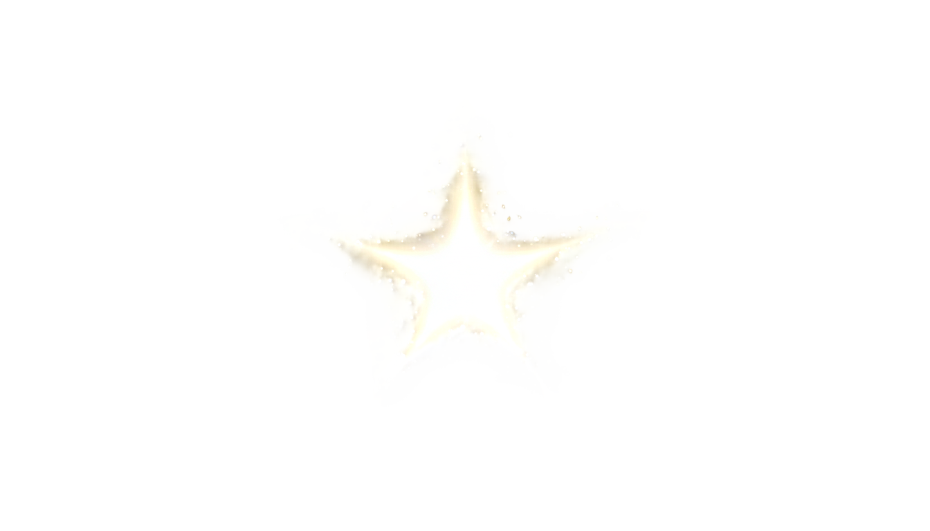 glow star png PNG transparent background