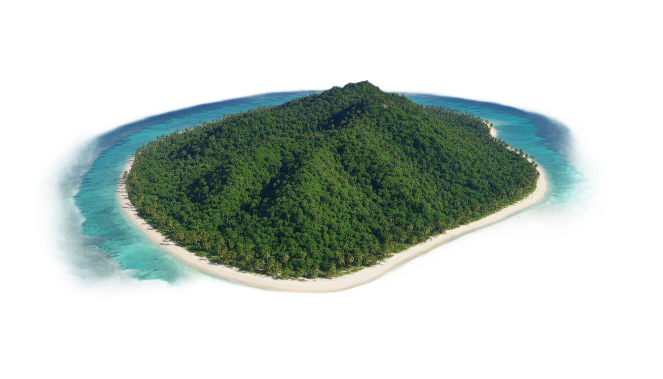 nago island png PNG transparent background