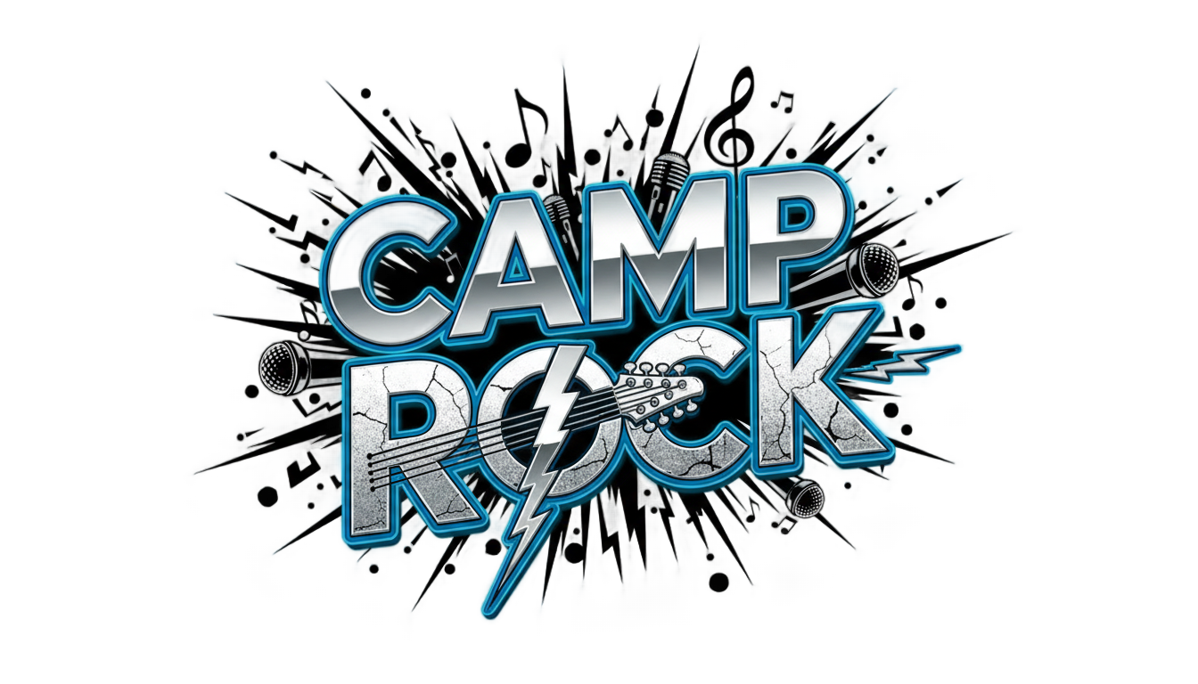 camp rock logo png PNG transparent background