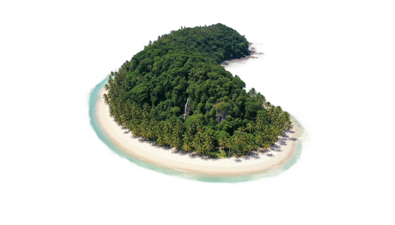 russell island png PNG transparent background