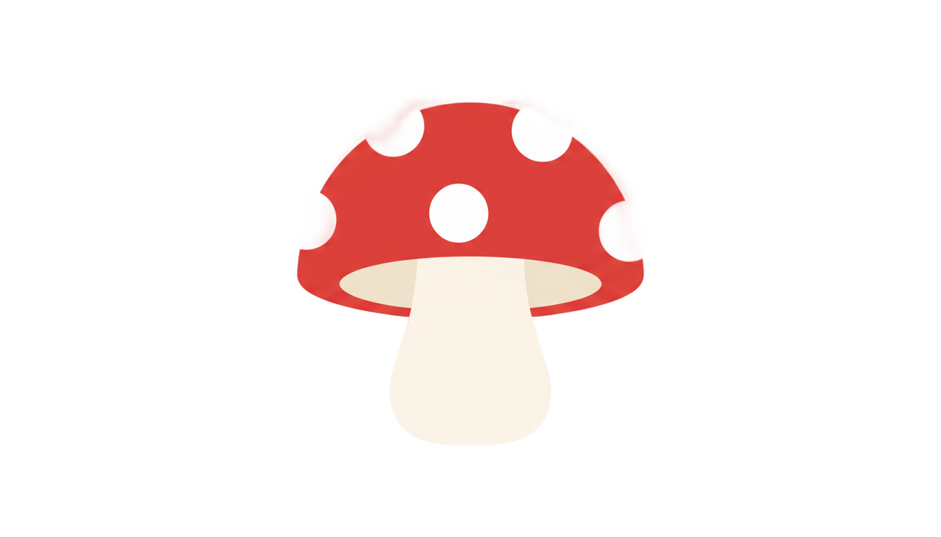 mushroom icon png PNG transparent background