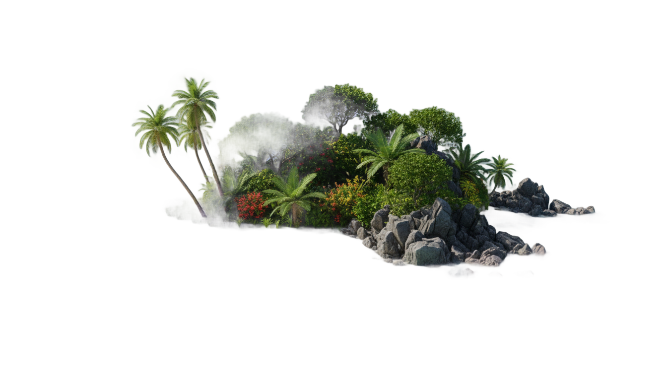 maniana island png PNG transparent background