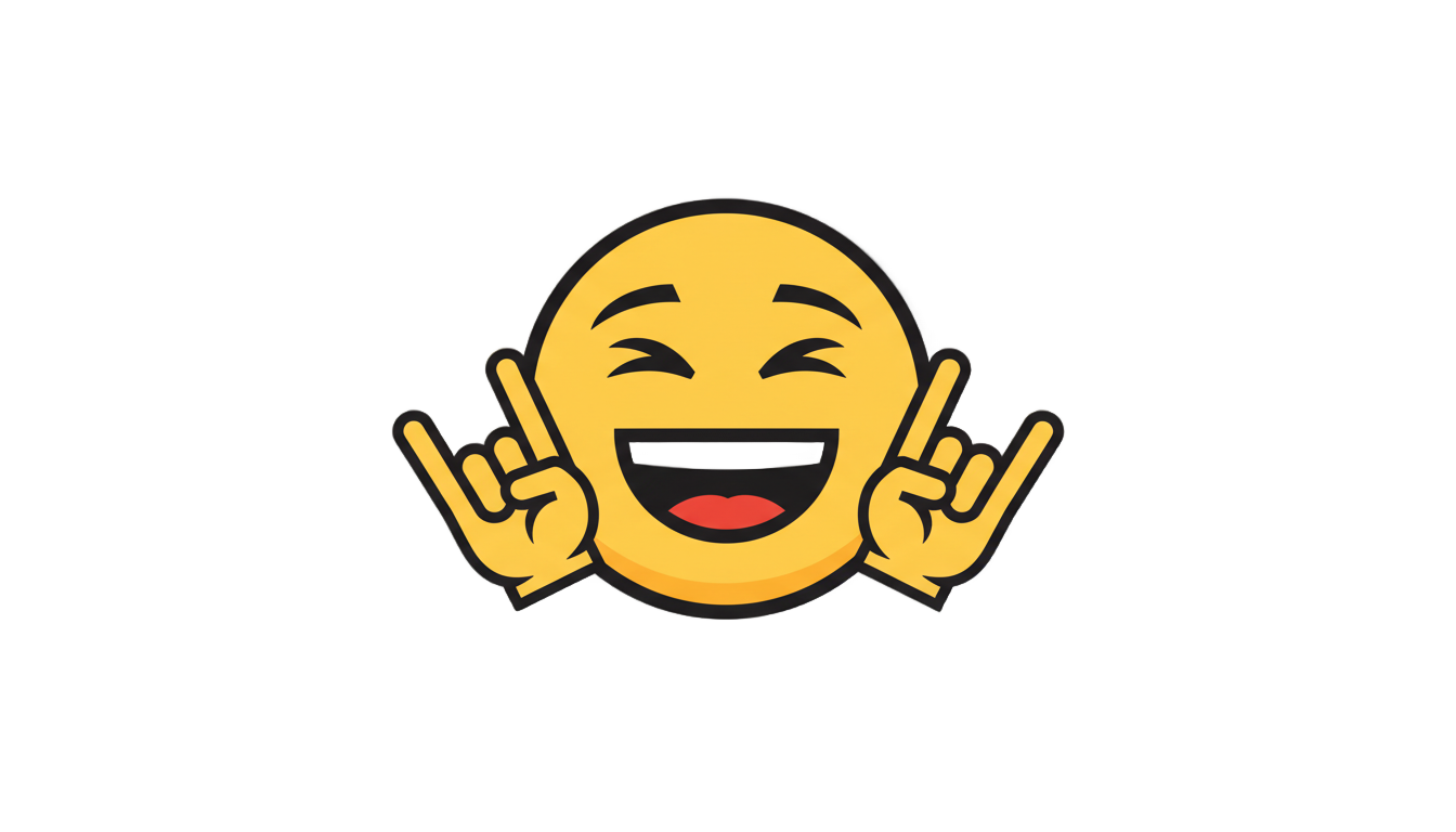 rock emoji png PNG transparent background
