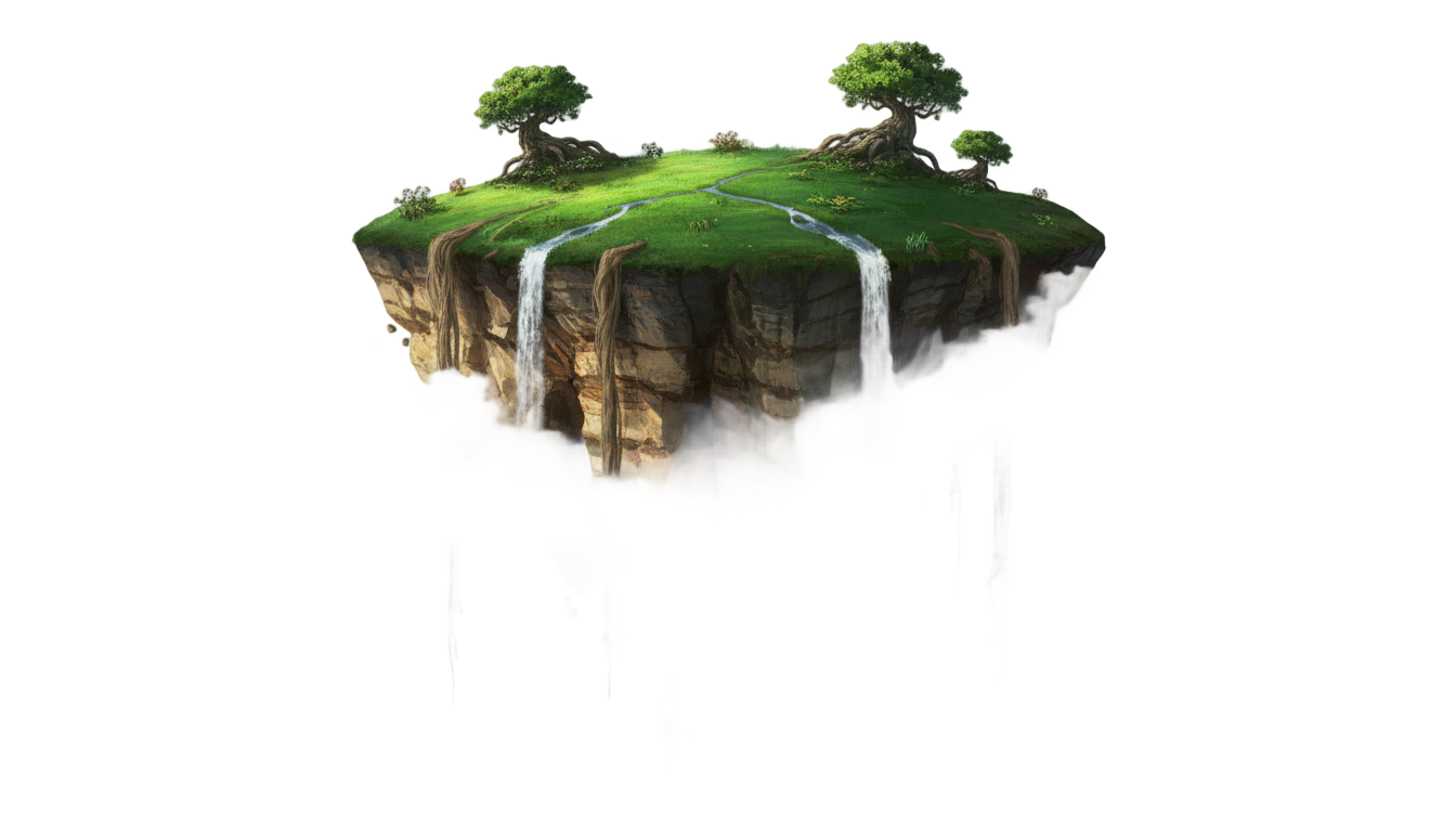 floating island png for photoshop PNG transparent background