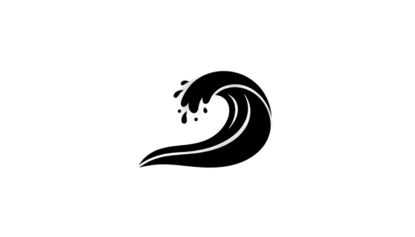wave silhouette png PNG transparent background