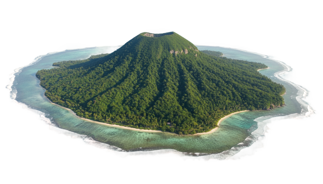 karkar island png PNG transparent background