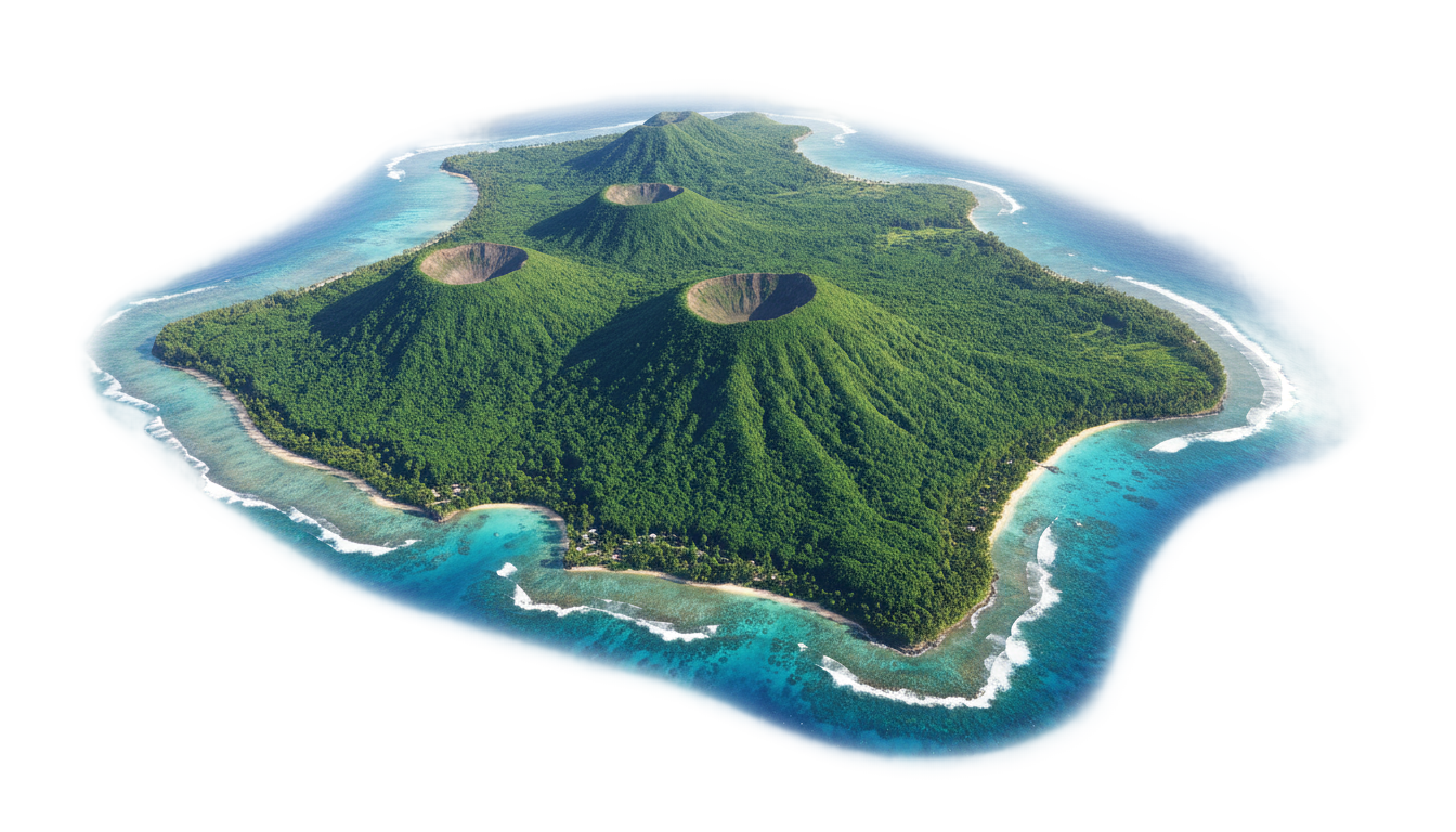 hawaiian island png PNG transparent background