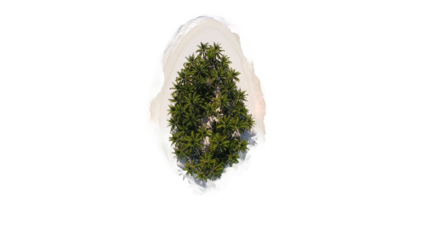 island drawing png PNG transparent background