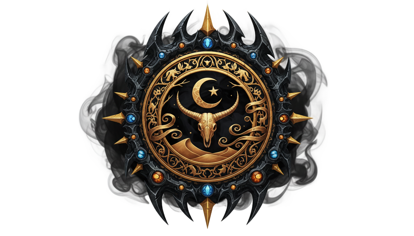 black desert logo png PNG transparent background