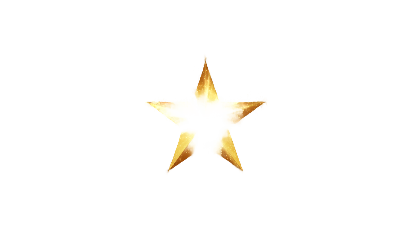 christmas star png PNG transparent background