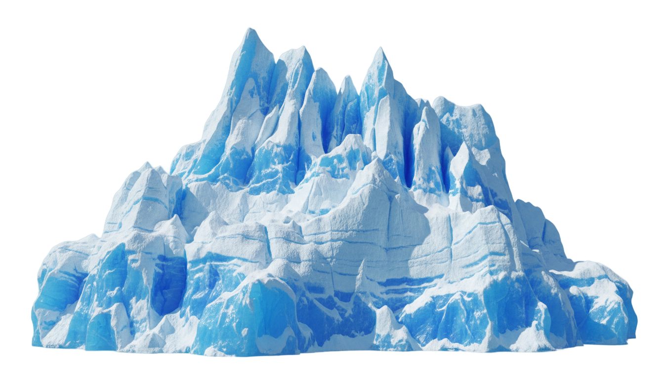akm glacier png PNG transparent background