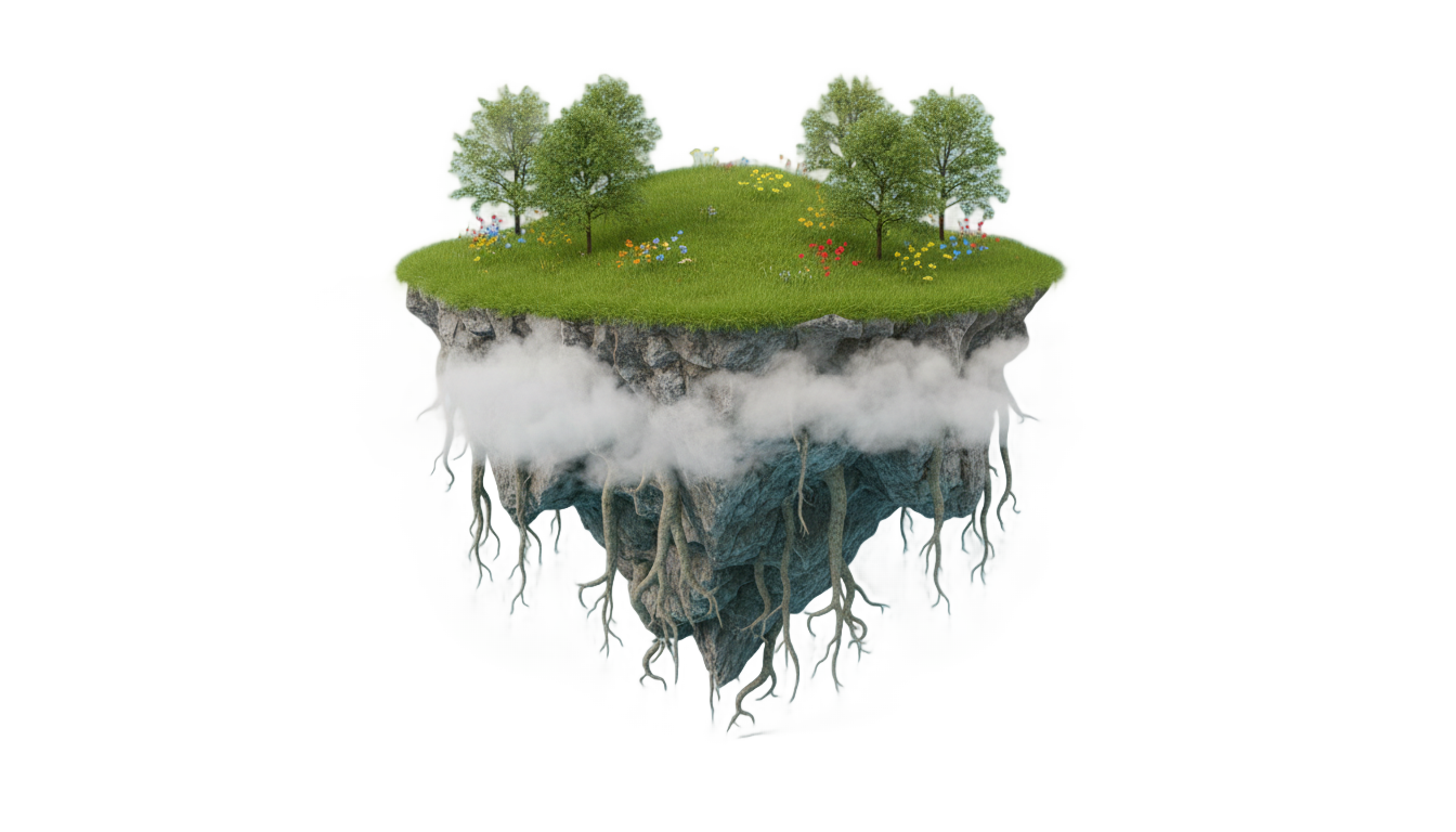 sky island png PNG transparent background