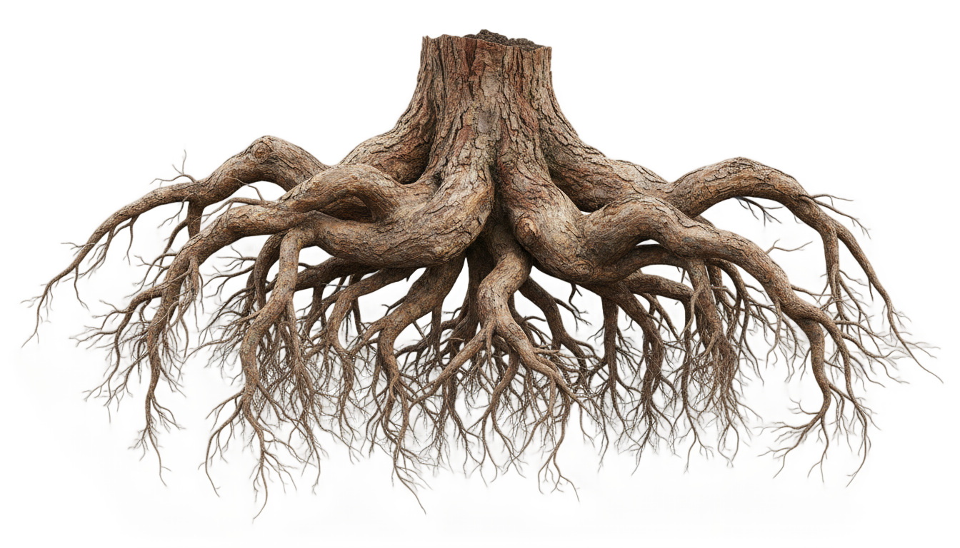 tree roots png PNG transparent background