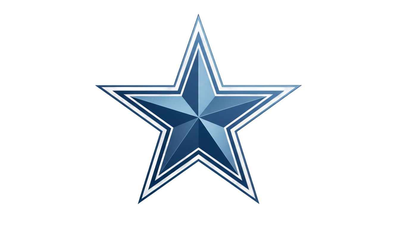 cowboys star png PNG transparent background