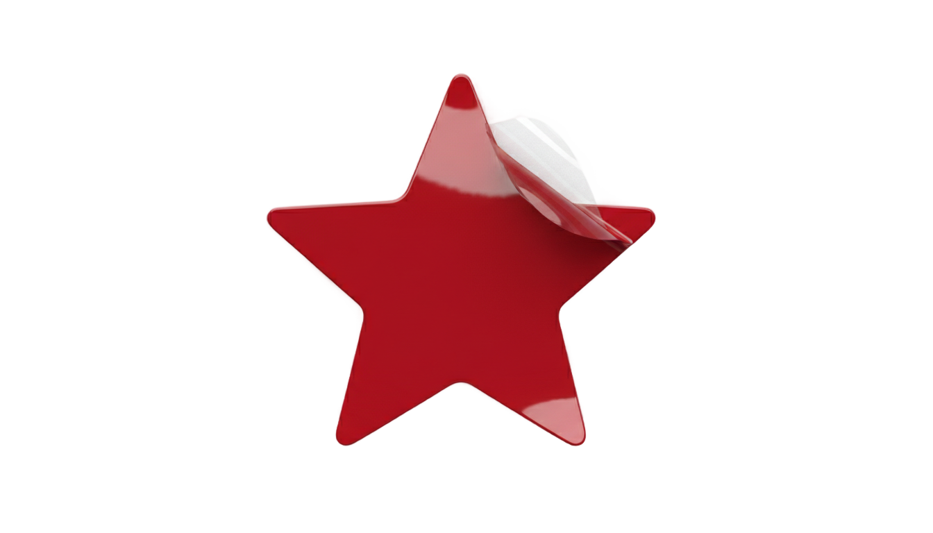 star sticker png PNG transparent background