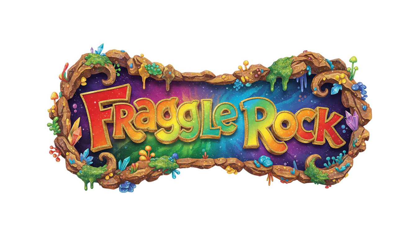 fraggle rock logo png PNG transparent background