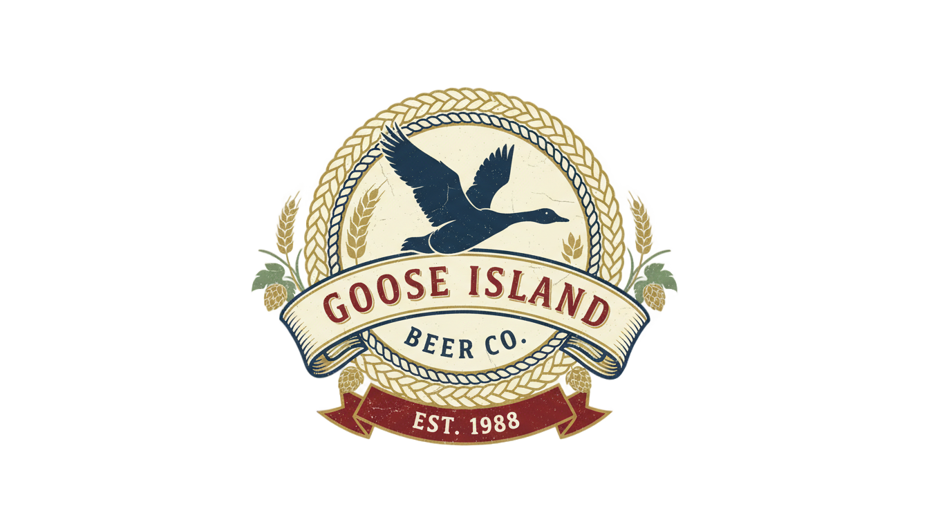 goose island logo png PNG transparent background