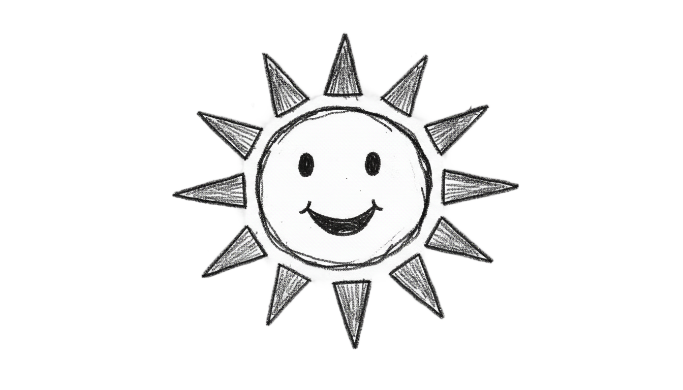 sun drawing png PNG transparent background