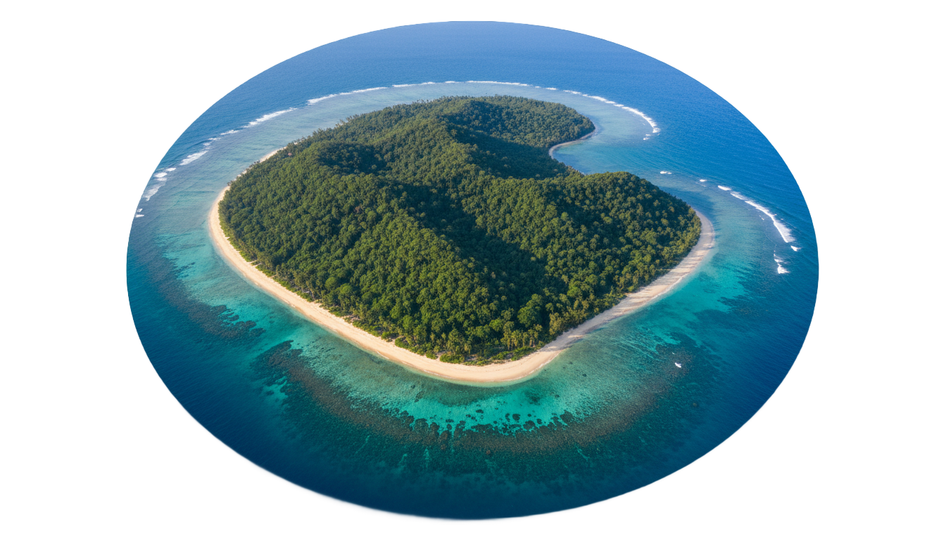 nago island png PNG transparent background