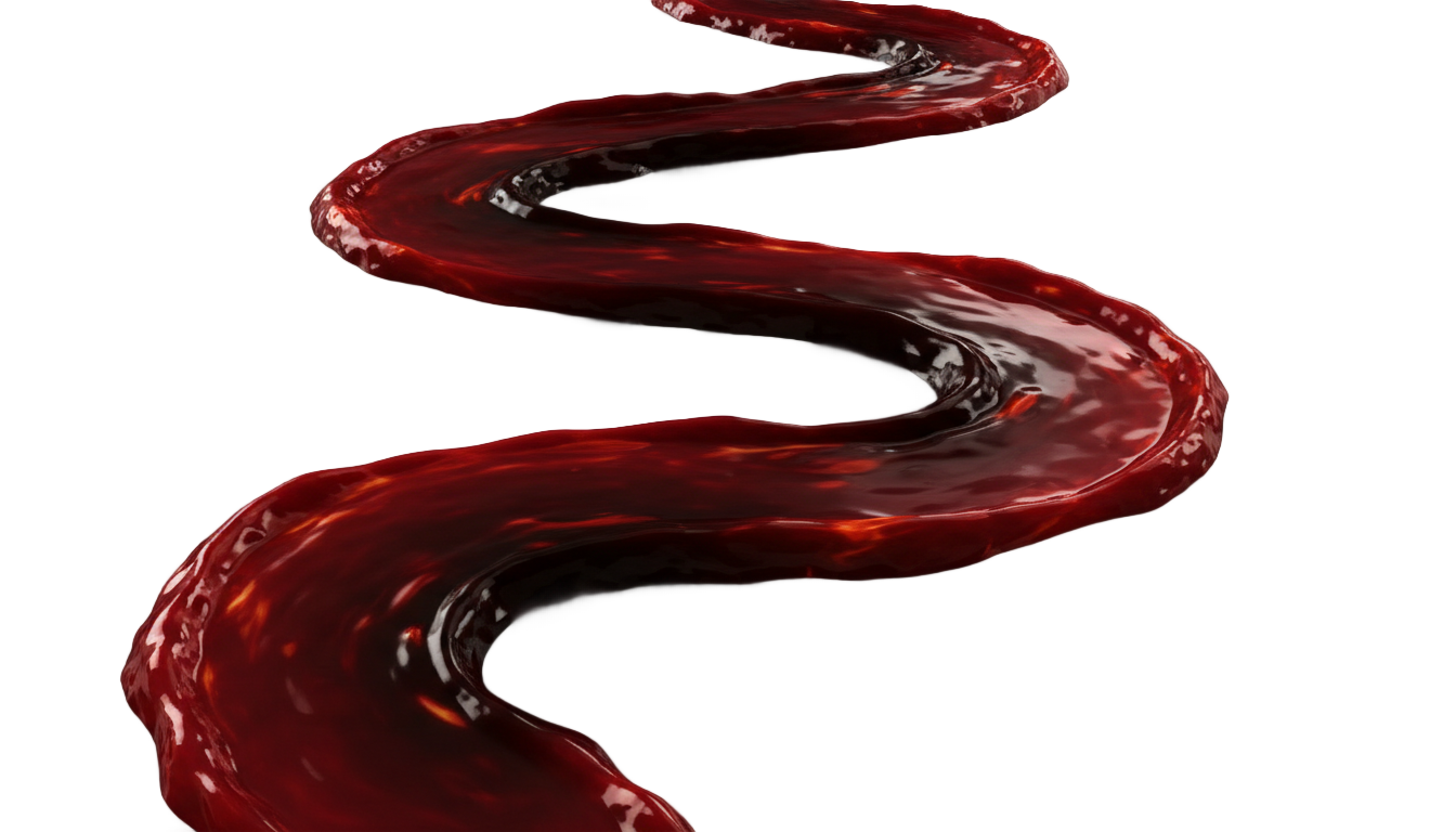 blood river png PNG transparent background