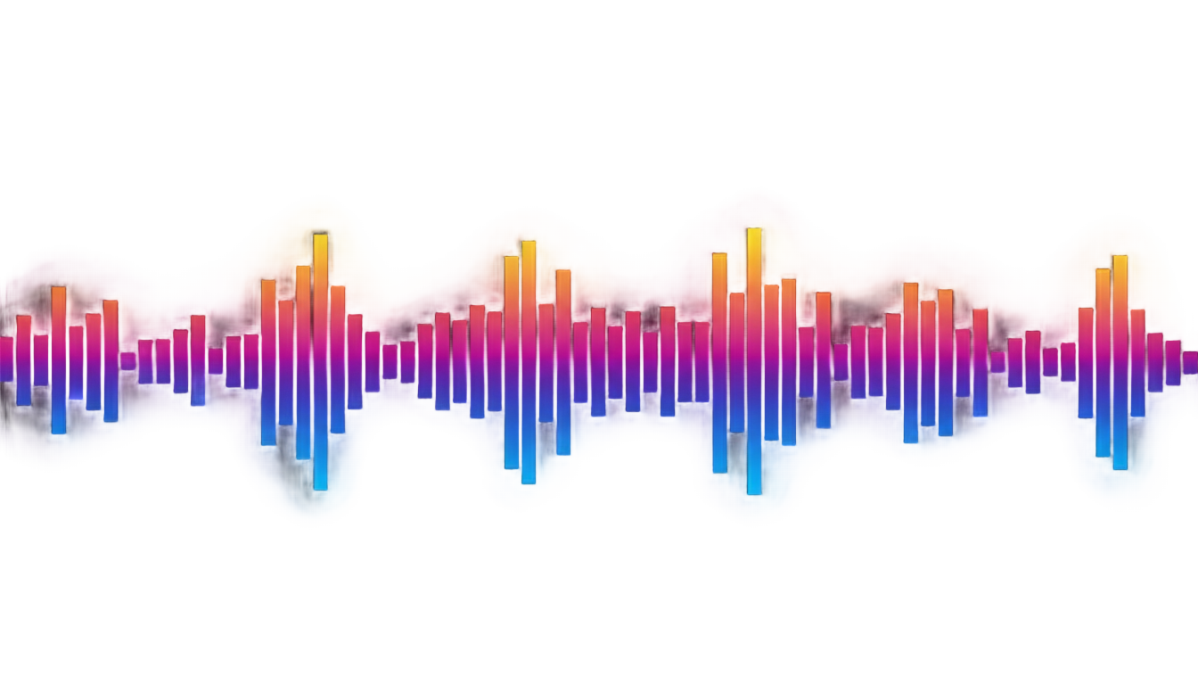 music sound wave png PNG transparent background