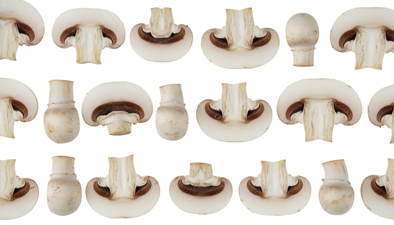 sliced mushroom png PNG transparent background