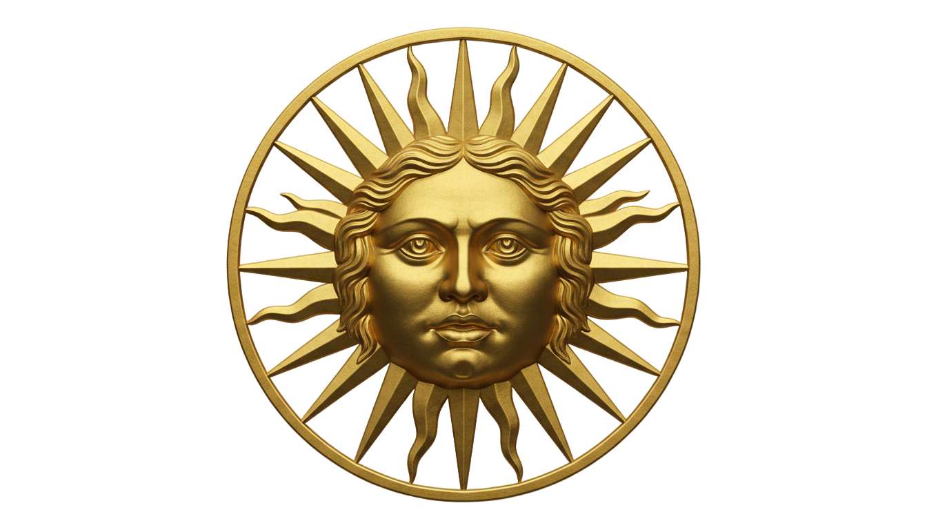 argentina sun png PNG transparent background