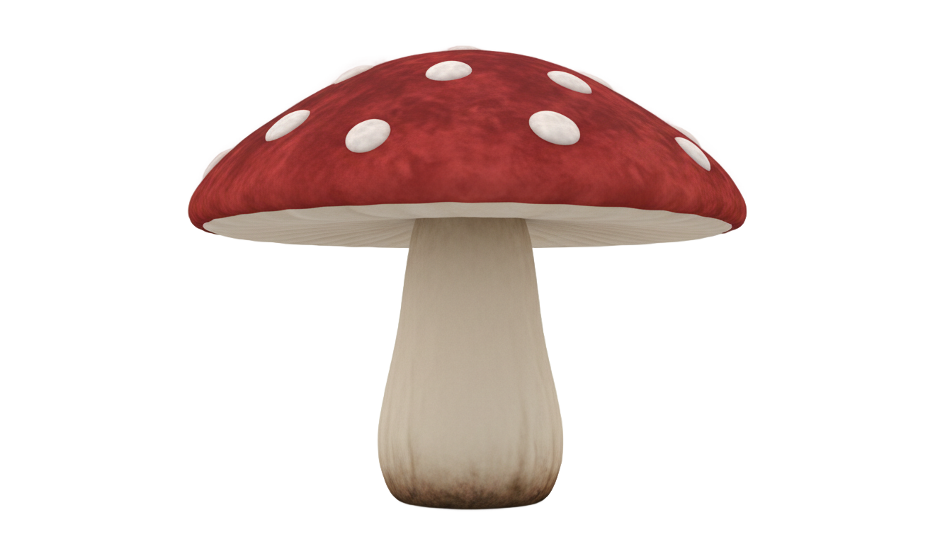 alice in wonderland mushroom png PNG transparent background