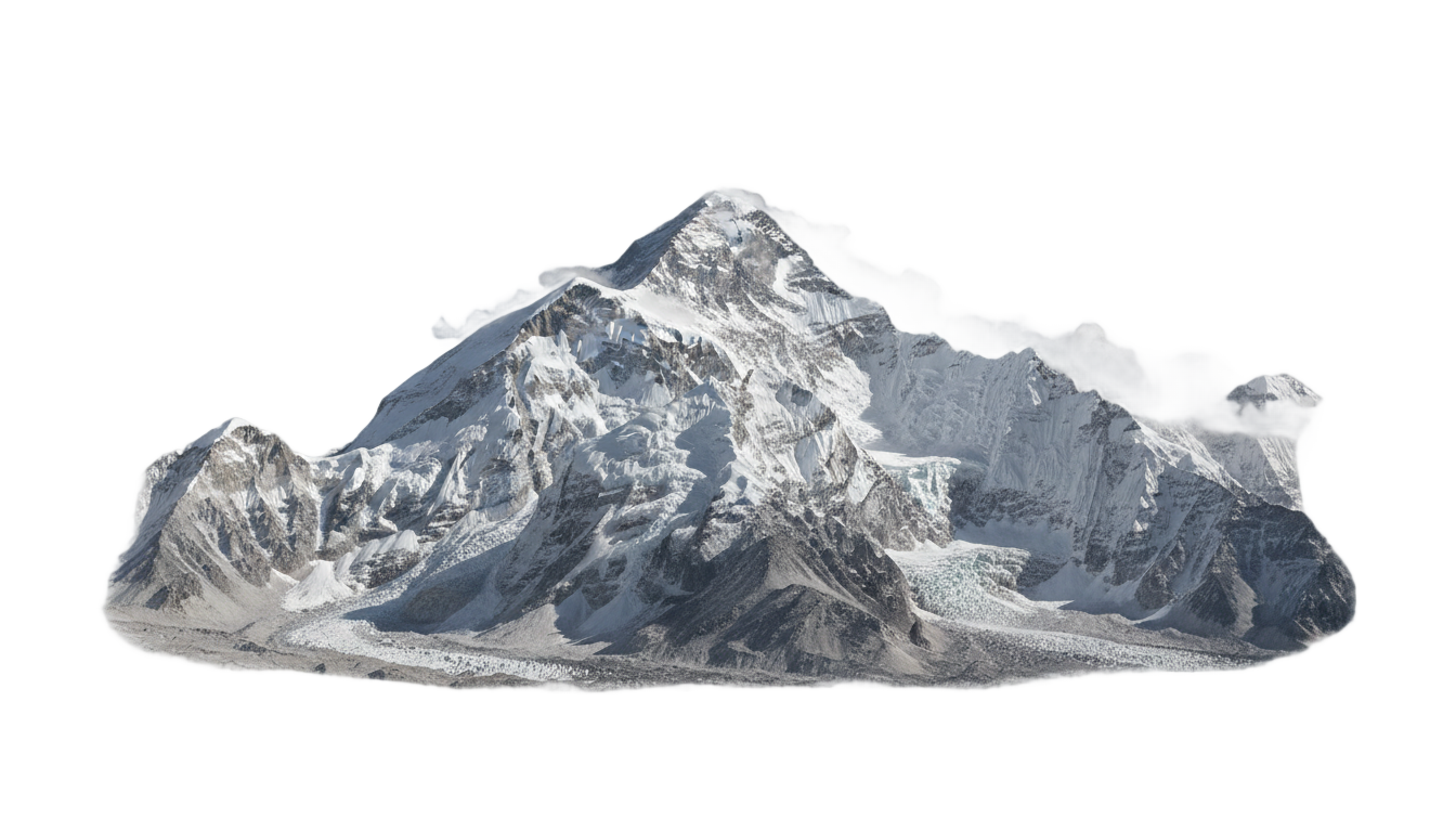 everest mountain png PNG transparent background