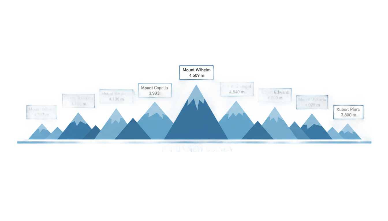 top 10 highest mountain in png and their location PNG transparent background