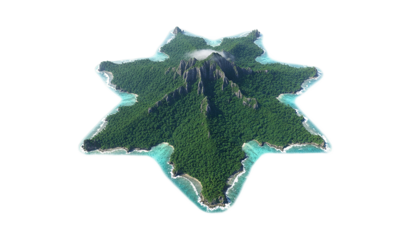 fergusson island png PNG transparent background