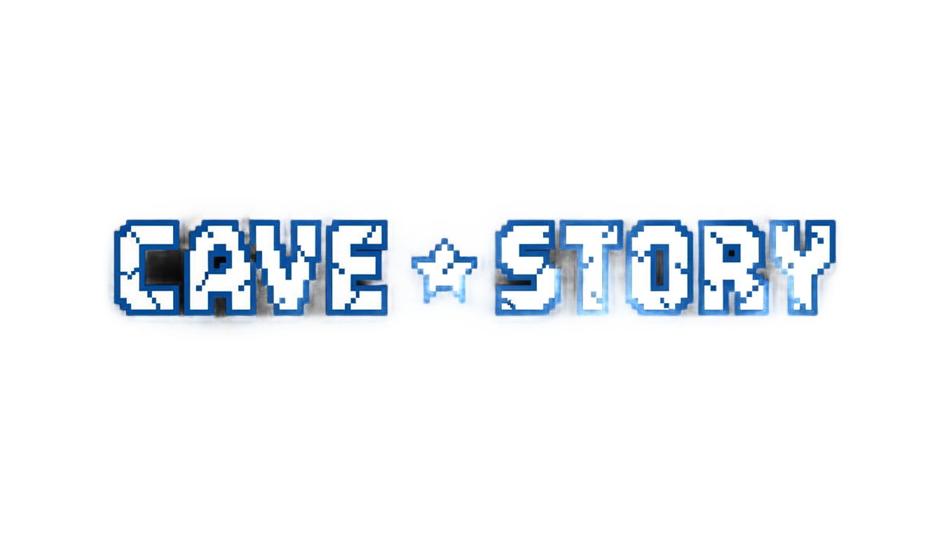 cave story logo png PNG transparent background