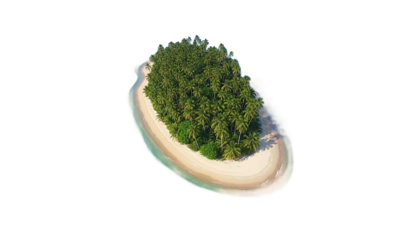green island png PNG transparent background