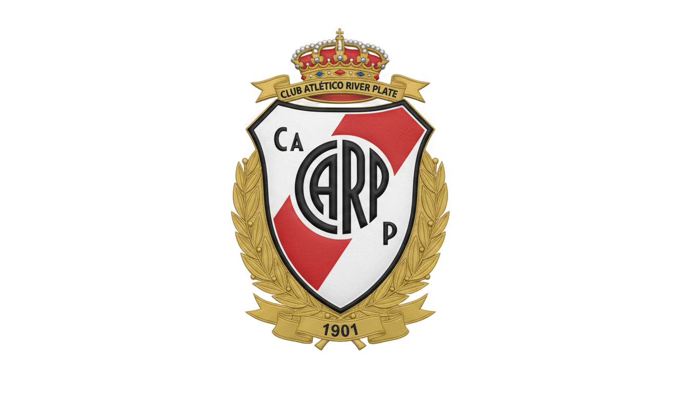 escudo de river plate png PNG transparent background