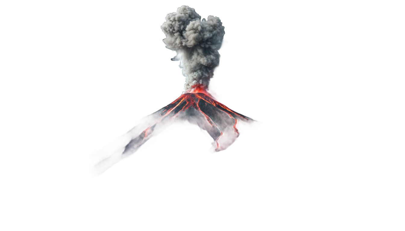 bangota volcano in png PNG transparent background