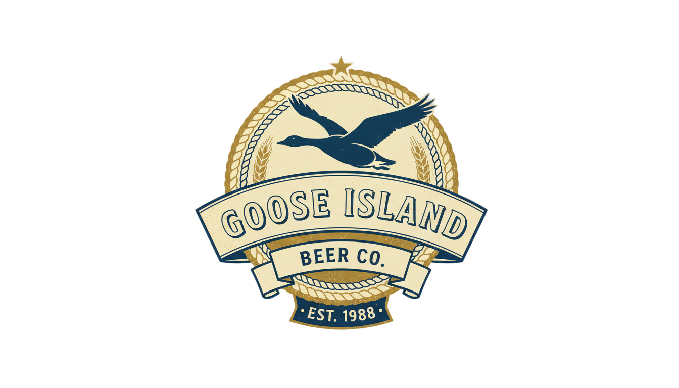 goose island logo png PNG transparent background