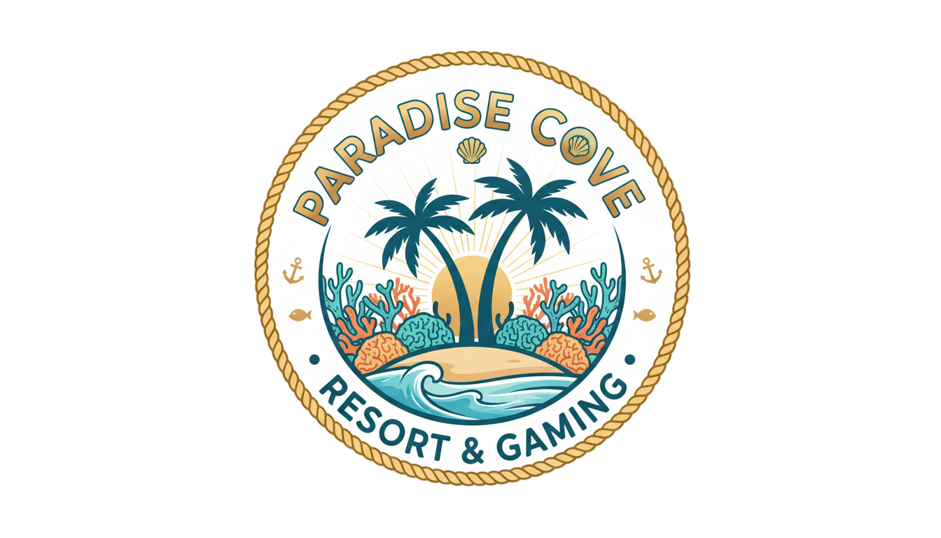 coral island logo png PNG transparent background